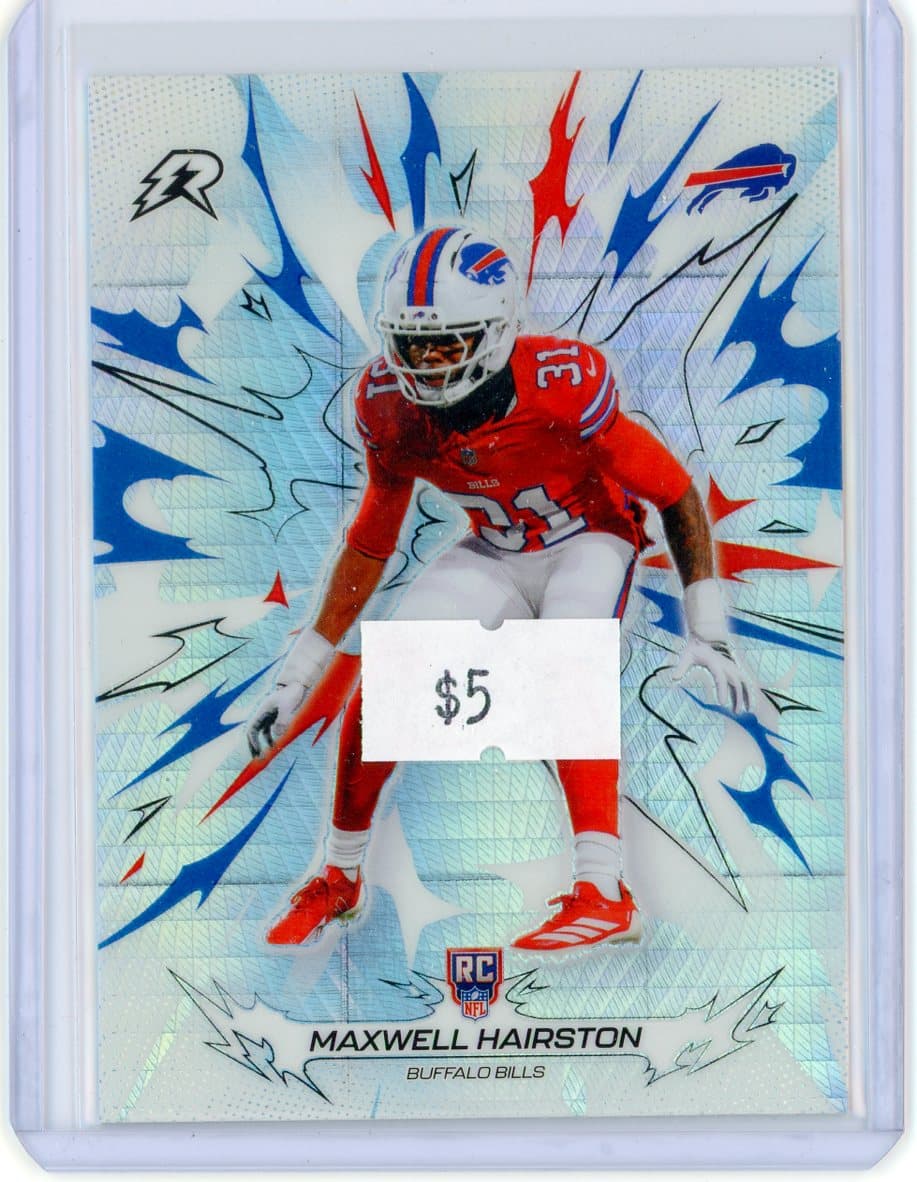 Maxwell Hairston - Buffalo Bills - RC — front