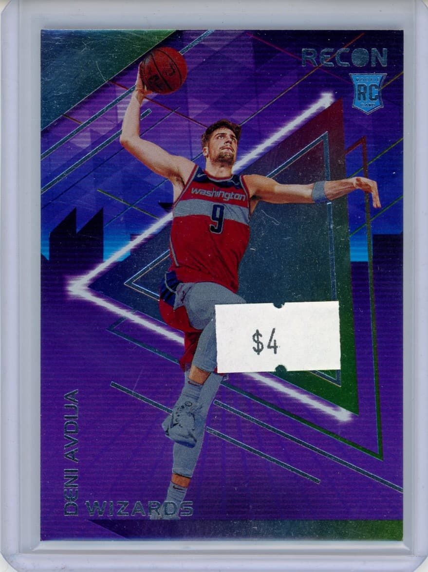 2021-22 Panini Recon Deni Avdija Rookie Purple — front