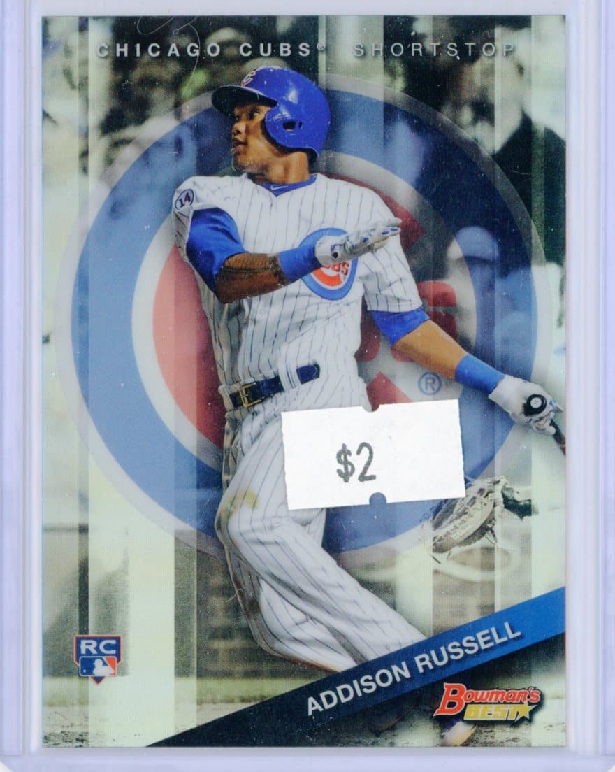 Addison Russell - Chicago Cubs - Parallel - RC — front