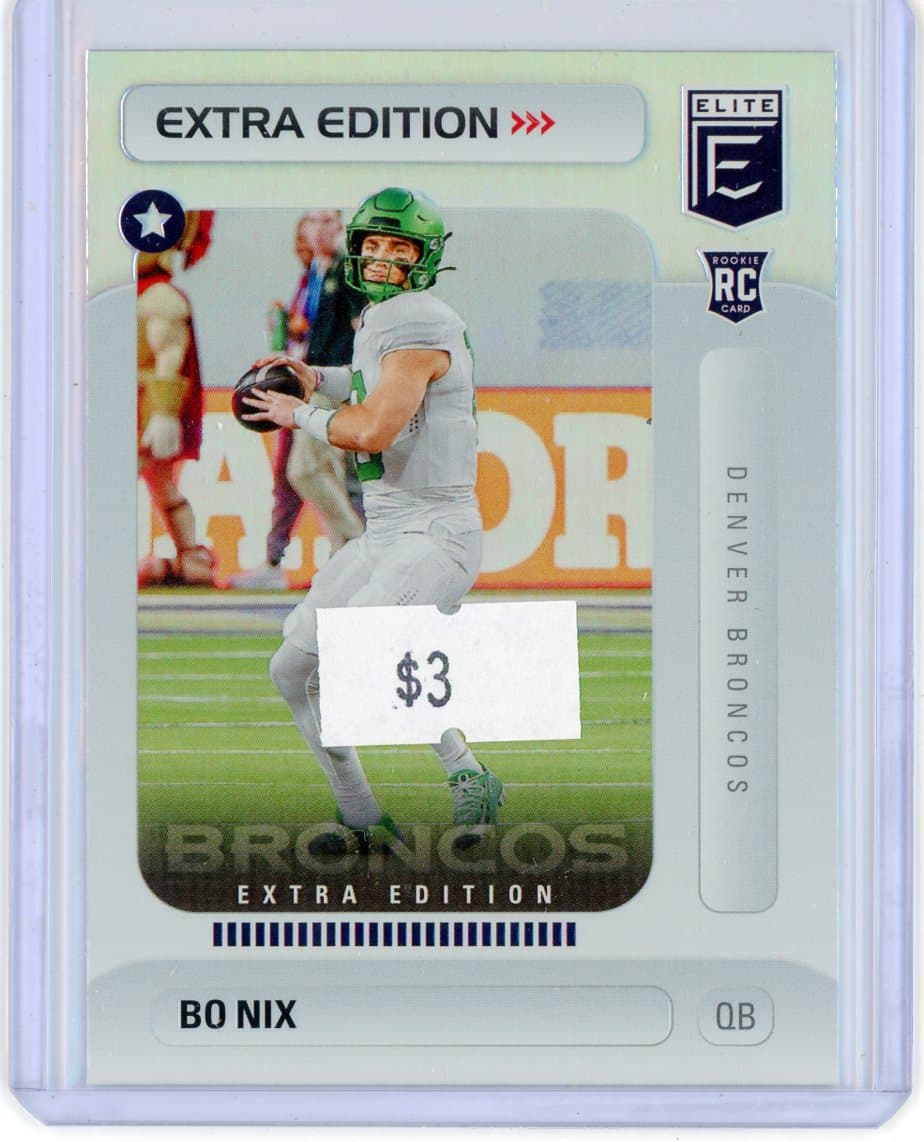 Bo Nix - Denver Broncos - RC — front