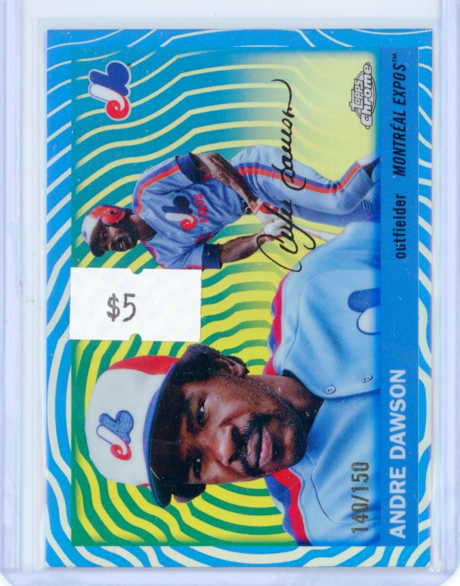 Andre Dawson - Montreal Expos - Parallel #/150 — front
