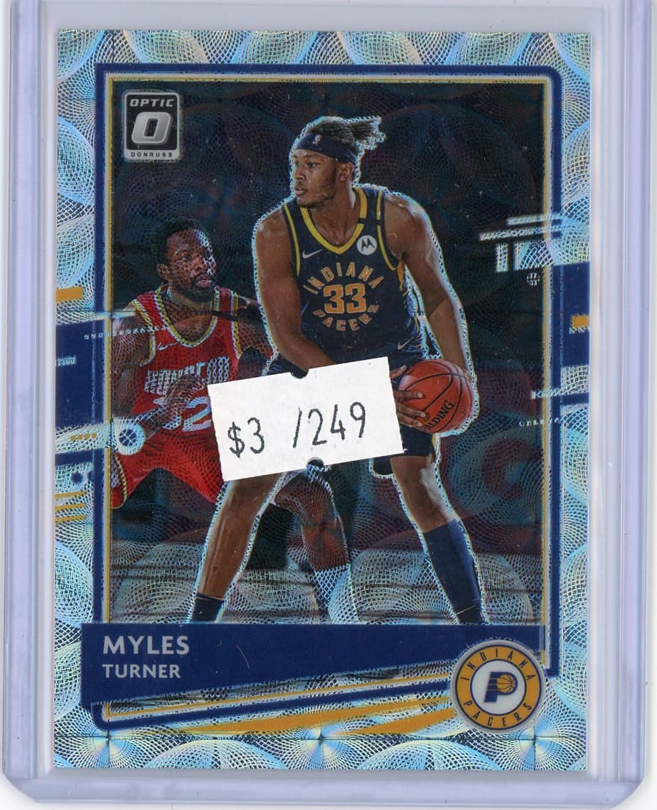 Myles Turner - Indiana Pacers - Serial — front