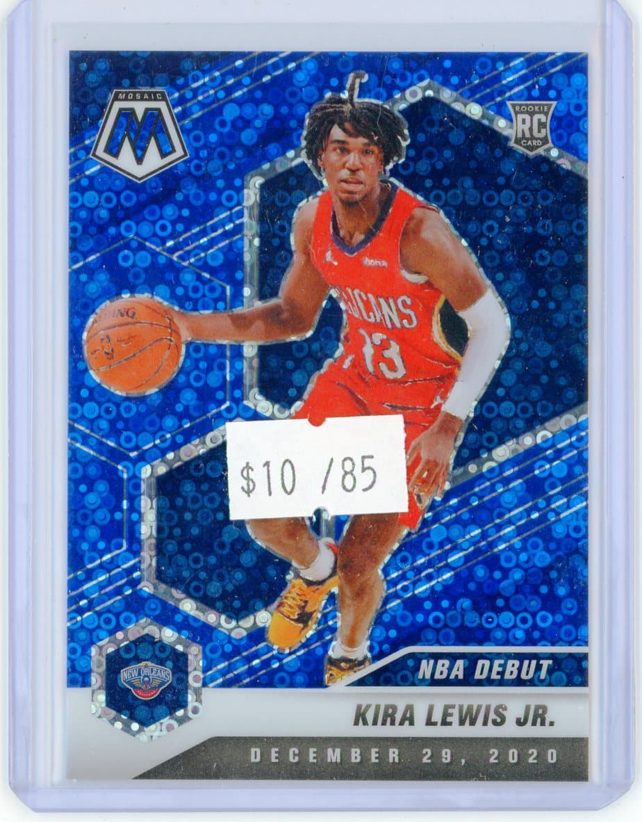 Kira Lewis Jr. - New Orleans Pelicans - RC - Serial #/85 — front