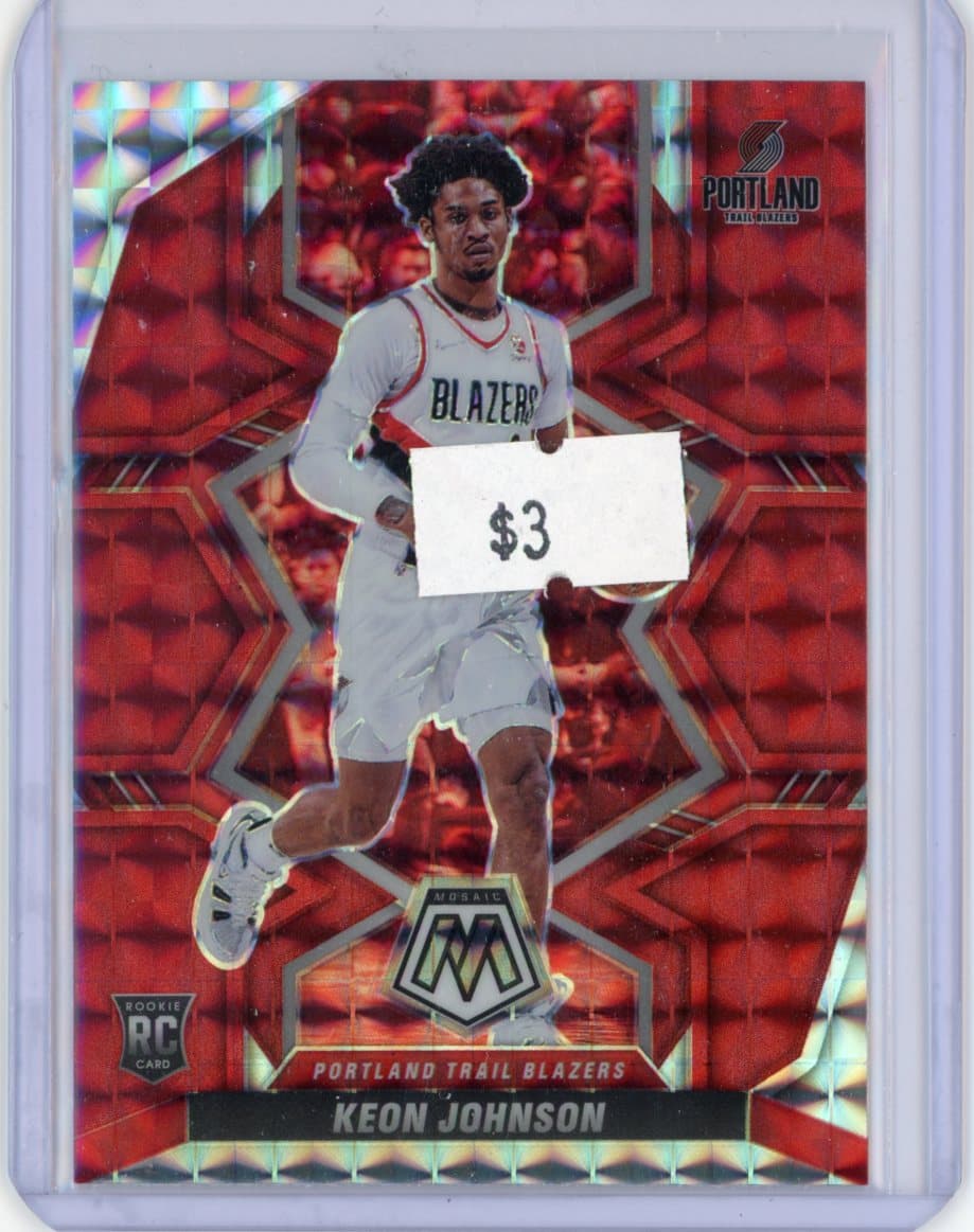 Keon Johnson - Portland Trail Blazers — front