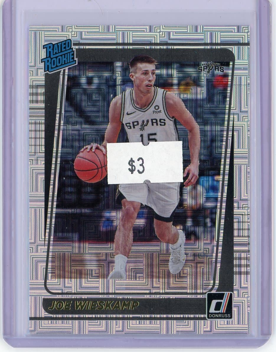 Joe Wieskamp - San Antonio Spurs — front