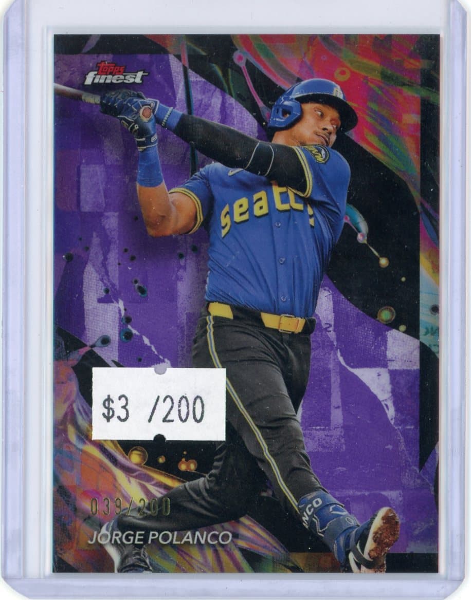 Jorge Polanco - Seattle Mariners - Parallel #/200 — front