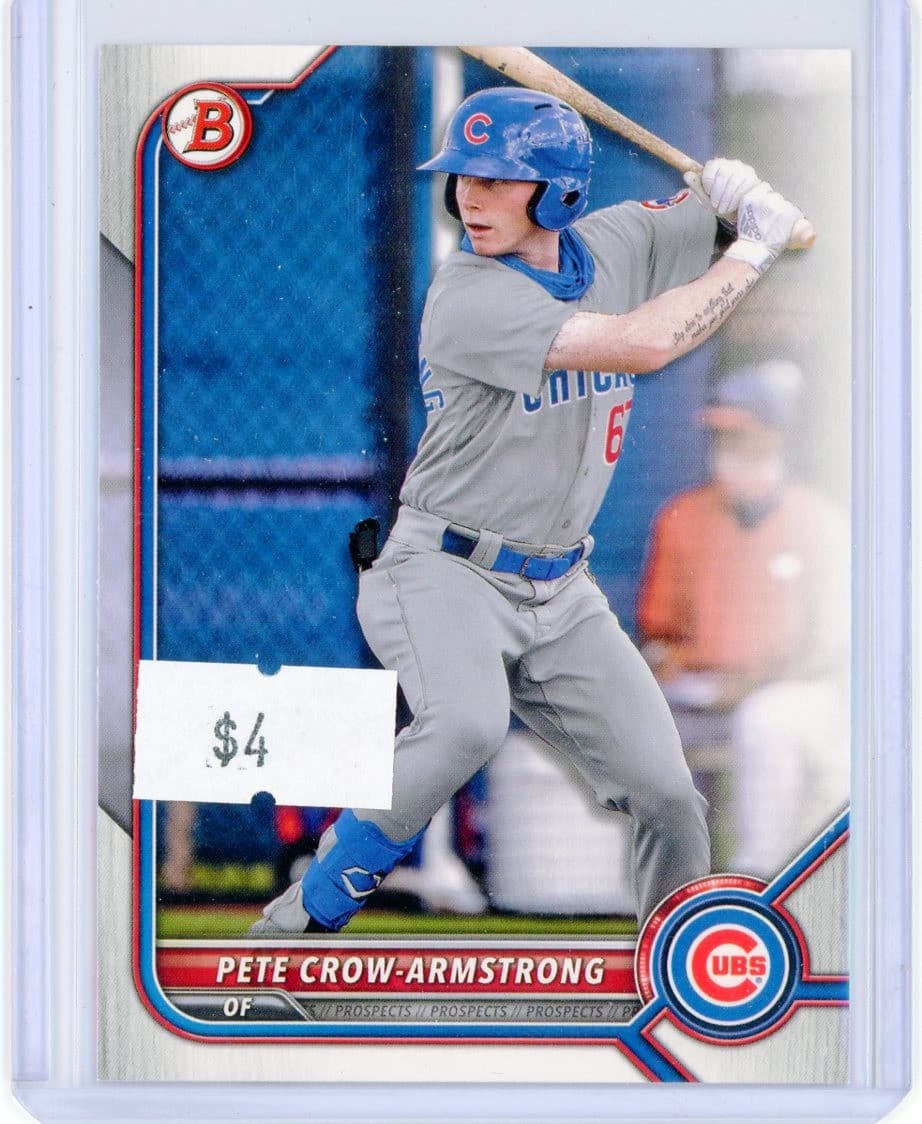 Pete Crow-Armstrong - Chicago Cubs — front