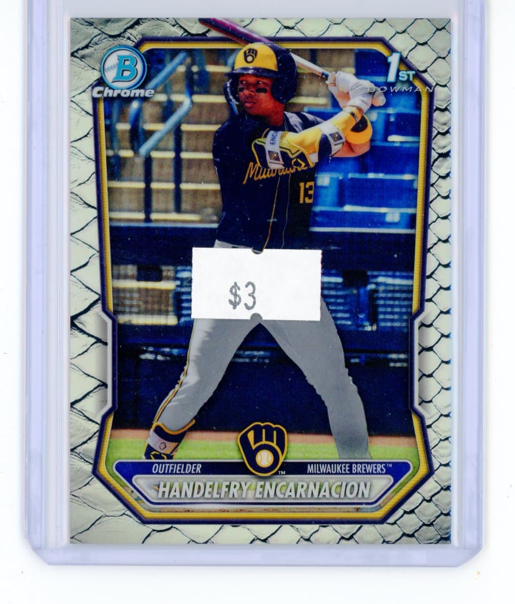 Handelfry Encarnacion - Milwaukee Brewers - RC — front