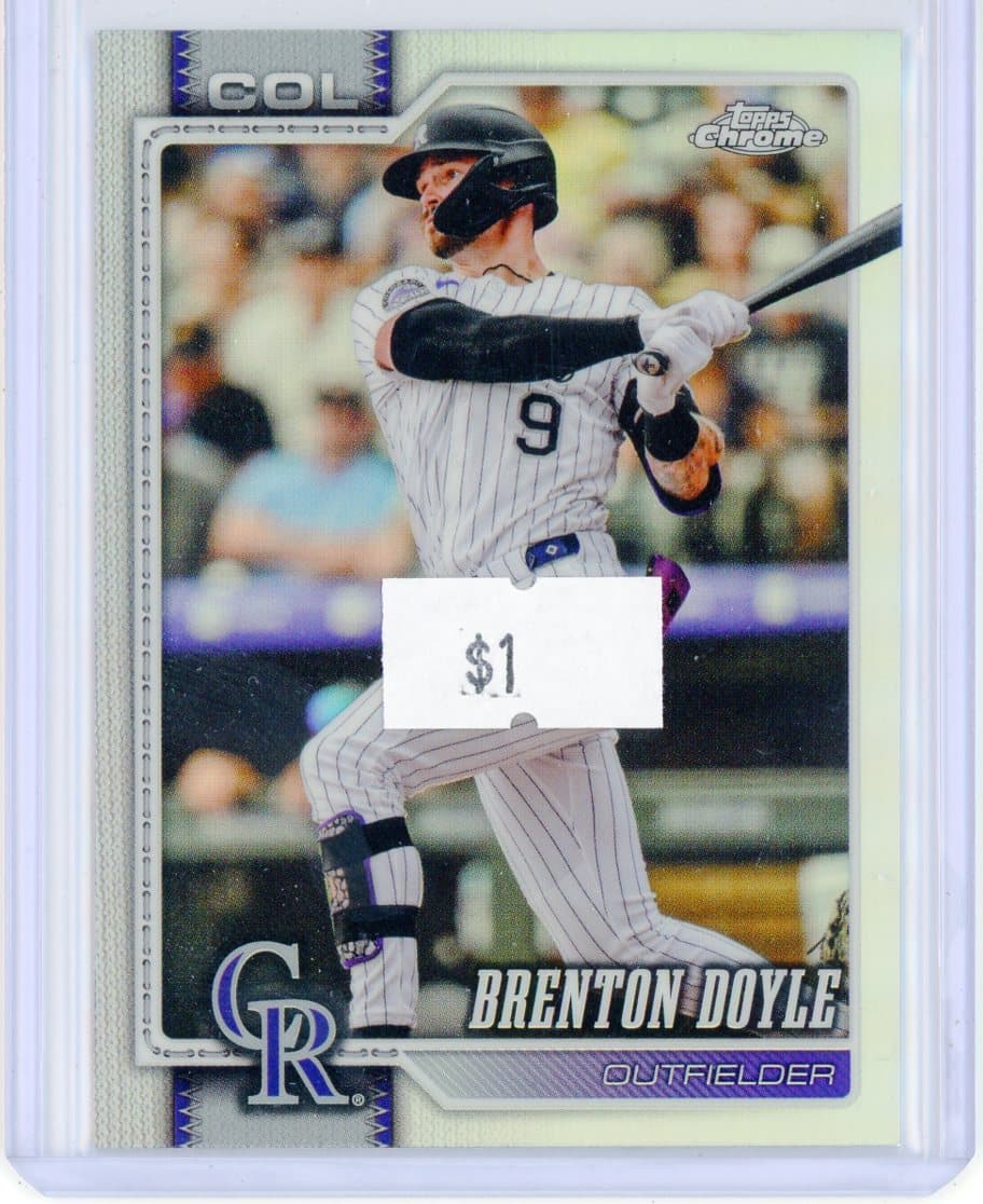 Brenton Doyle - Colorado Rockies — front