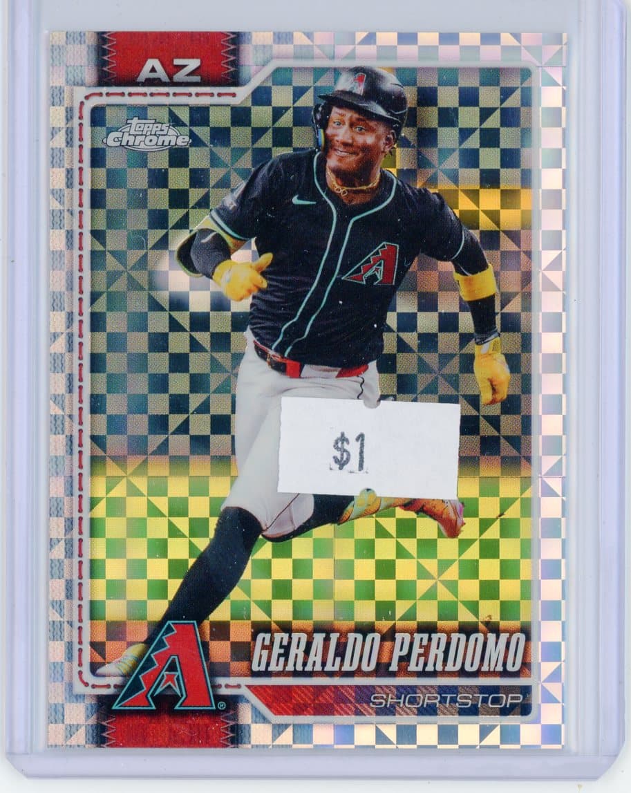 Geraldo Perdomo - Arizona Diamondbacks — front