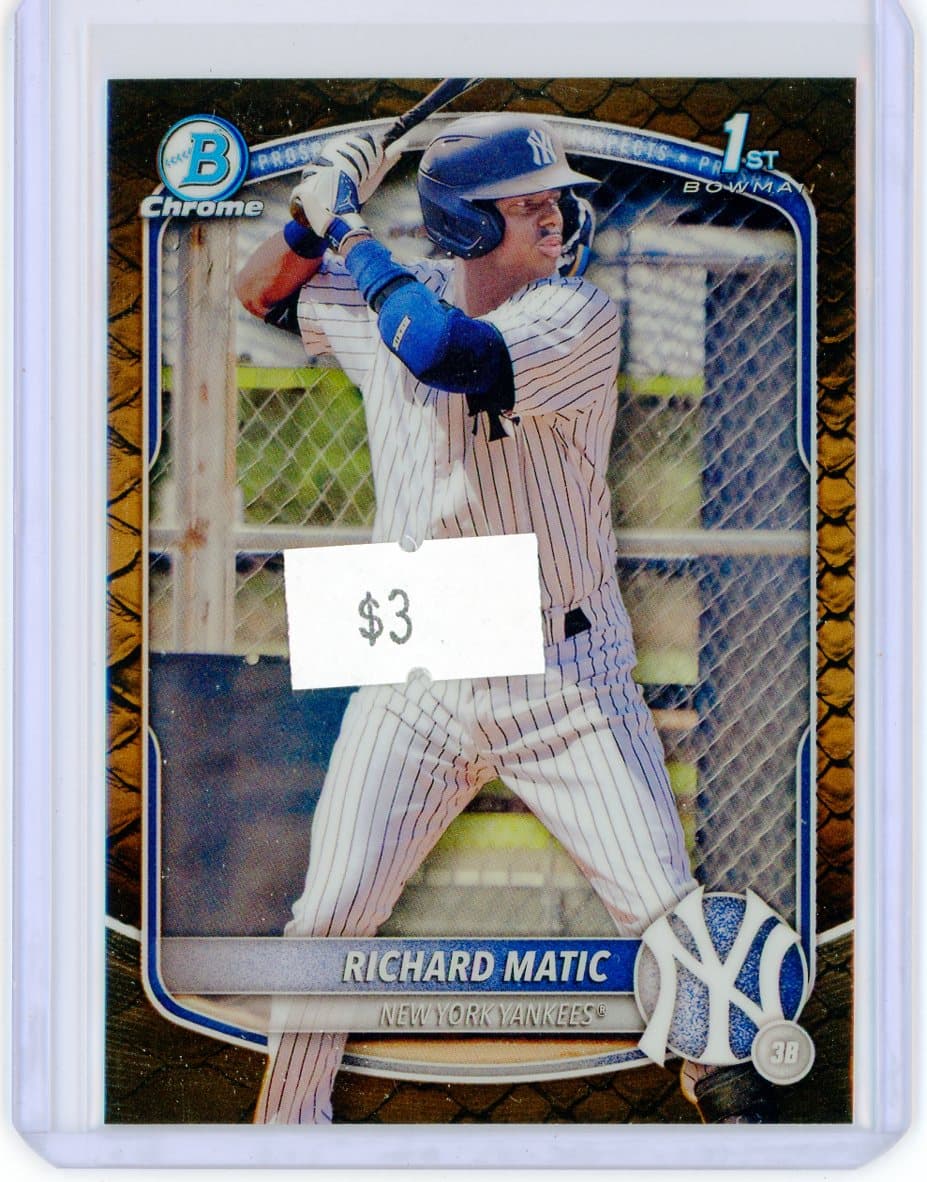 Richard Matic - New York Yankees - RC — front