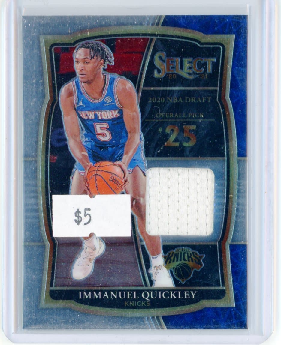Immanuel Quickley - New York Knicks — front