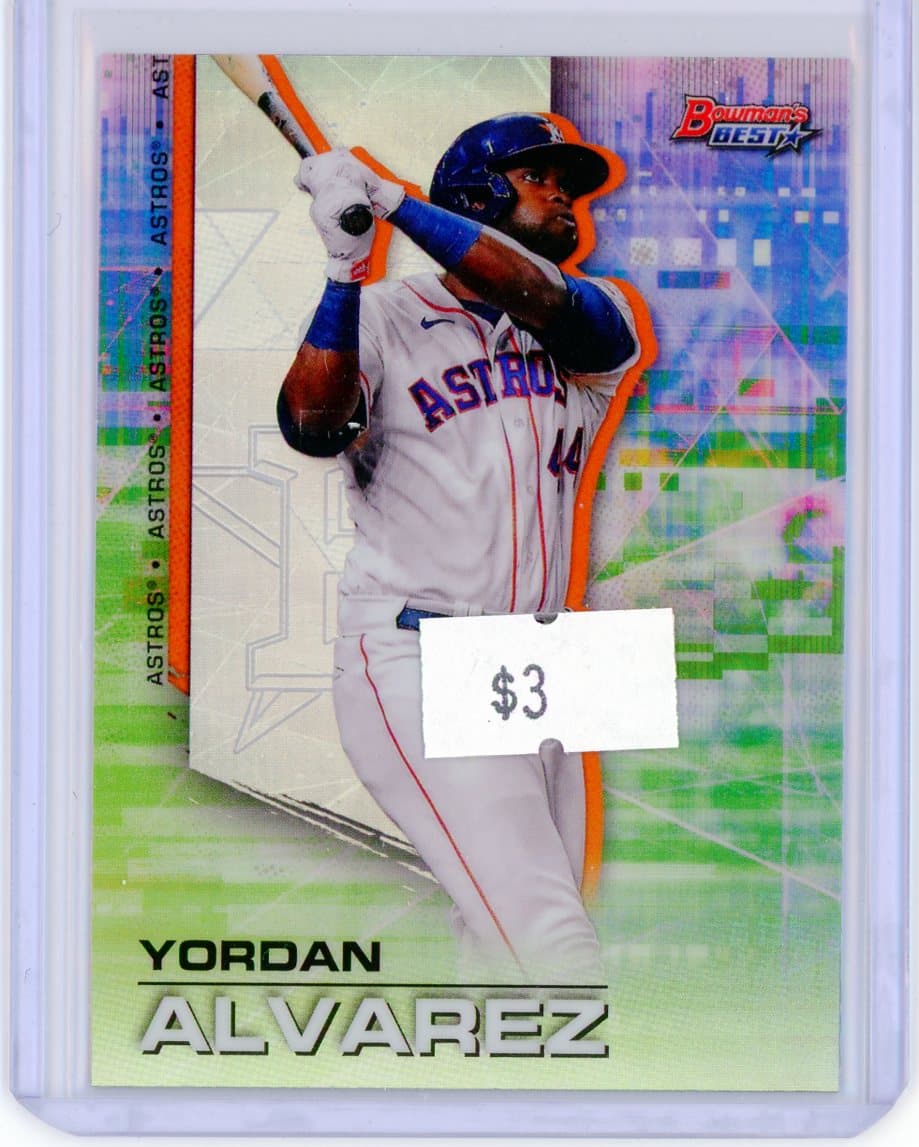Yordan Alvarez - Houston Astros — front