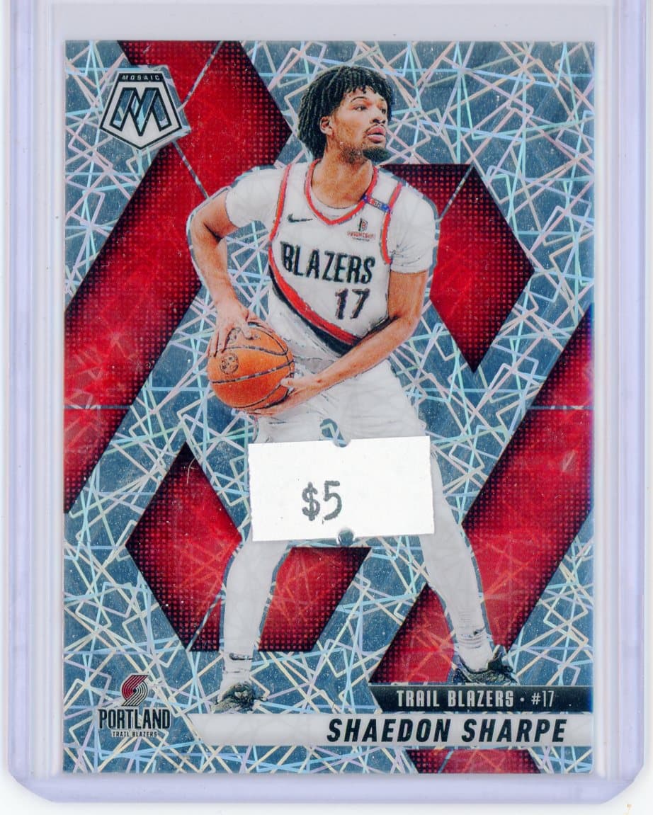 Shaedon Sharpe - Portland Trail Blazers — front