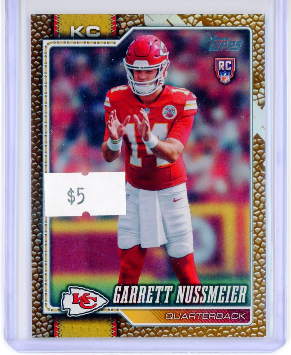 Garrett Nussmeier - Kansas City Chiefs - RC — front