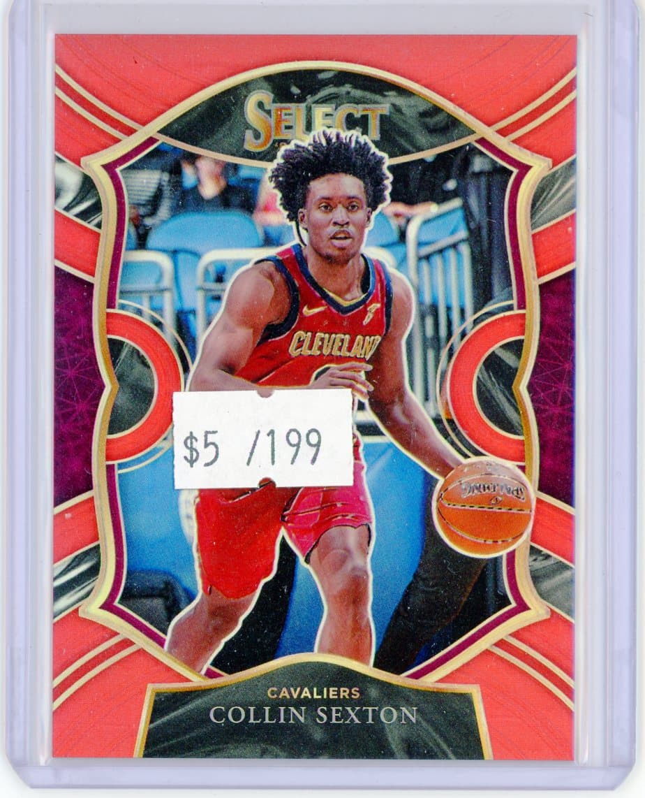 Collin Sexton - Cleveland Cavaliers - Serial #/199 — front