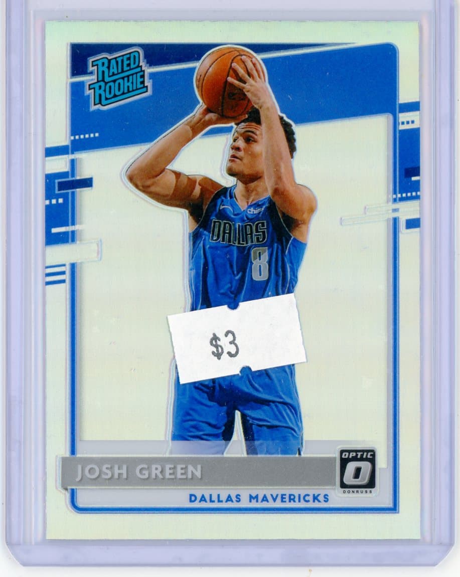 Josh Green - Dallas Mavericks - RC — front