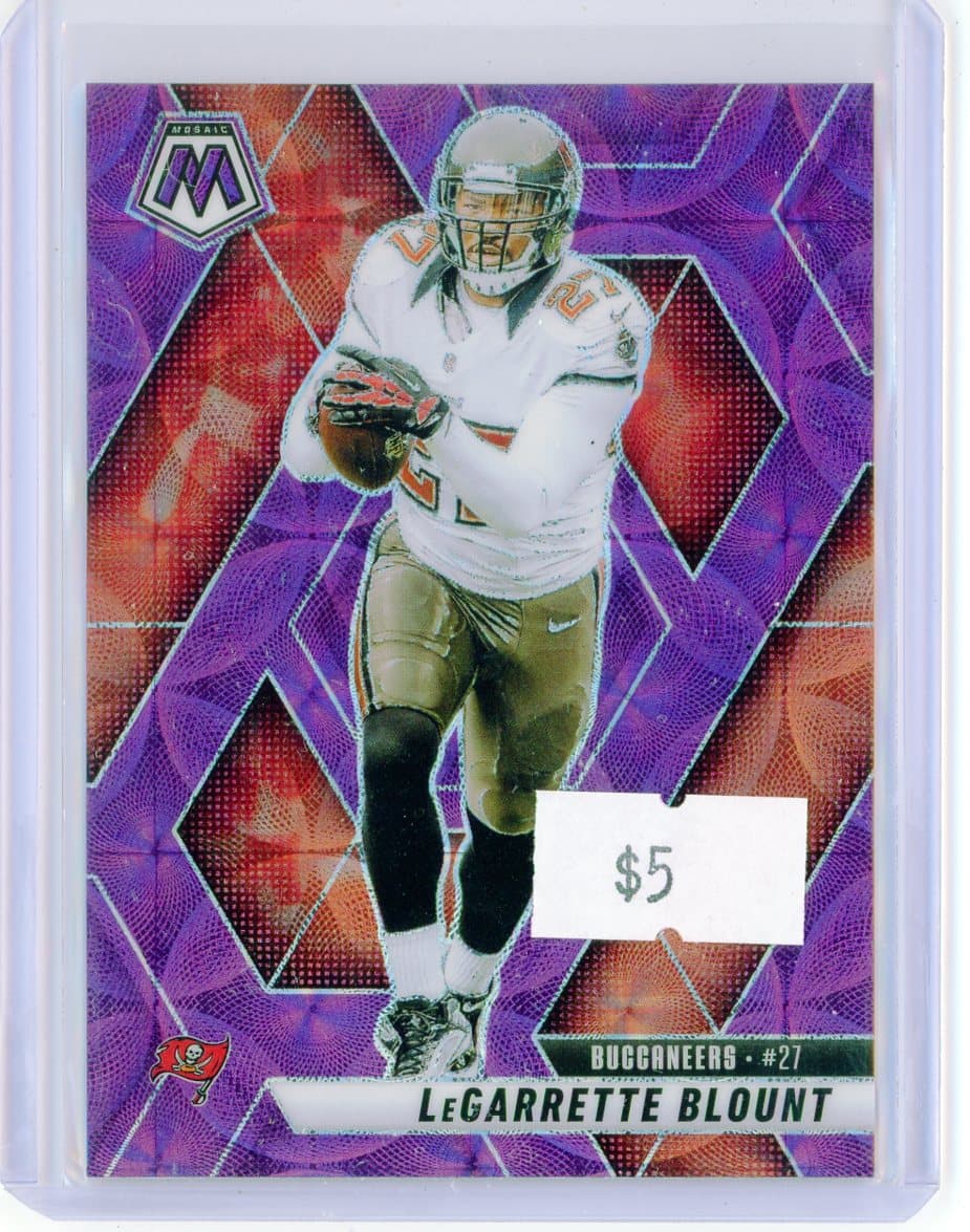 2025 Panini Mosaic LeGarrette Blount Purple Prizm — front