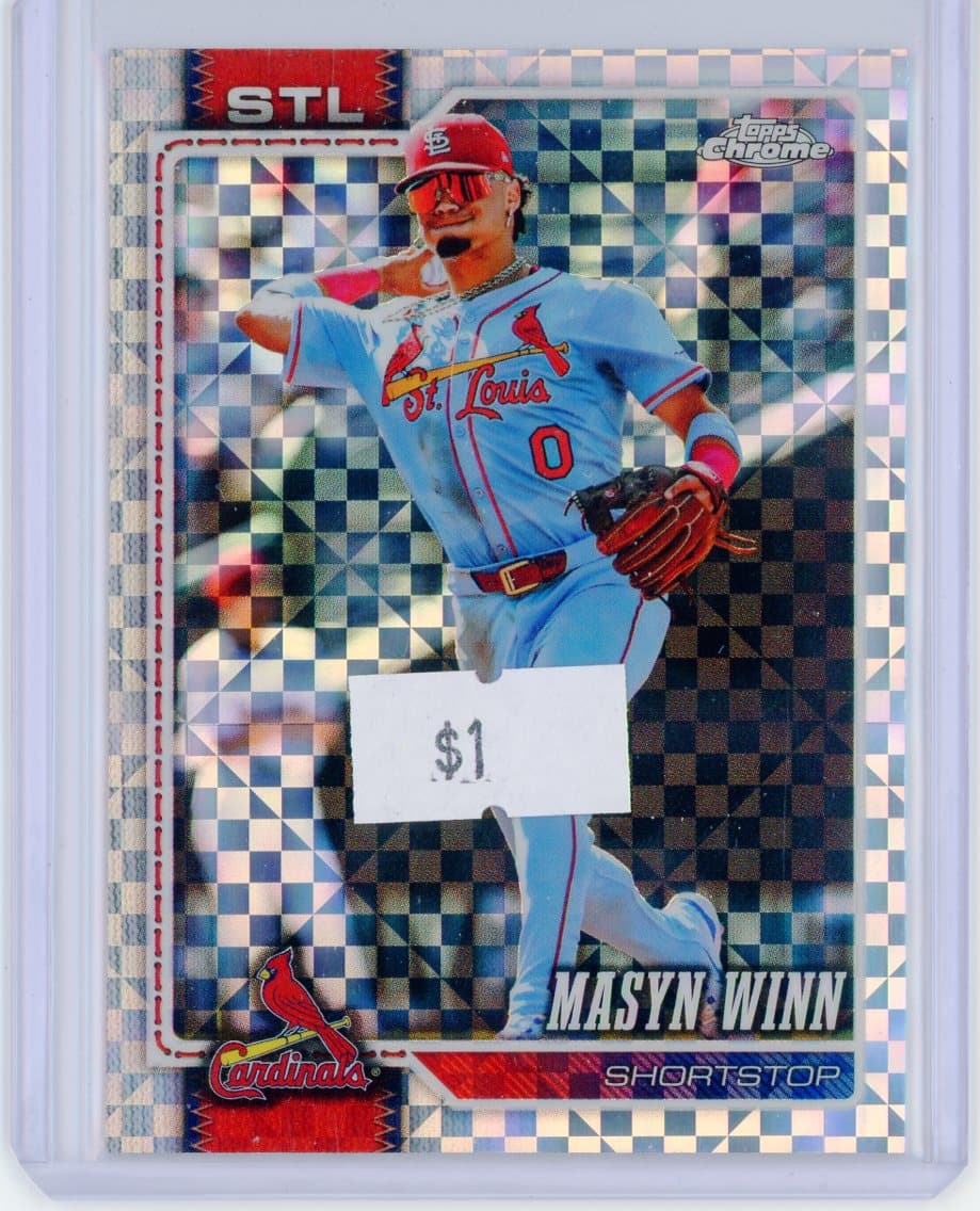 Masyn Winn - St. Louis Cardinals — front