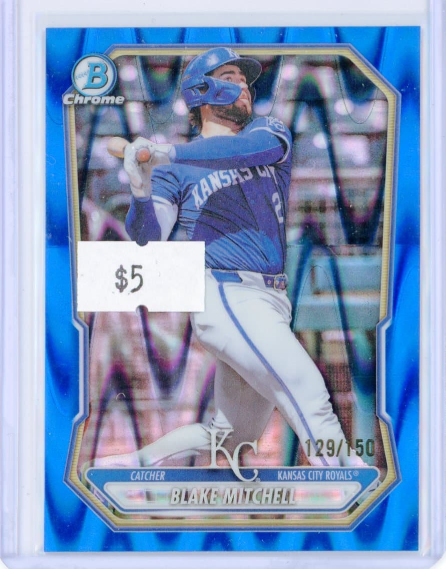 Blake Mitchell - Kansas City Royals - Parallel #/150 — front