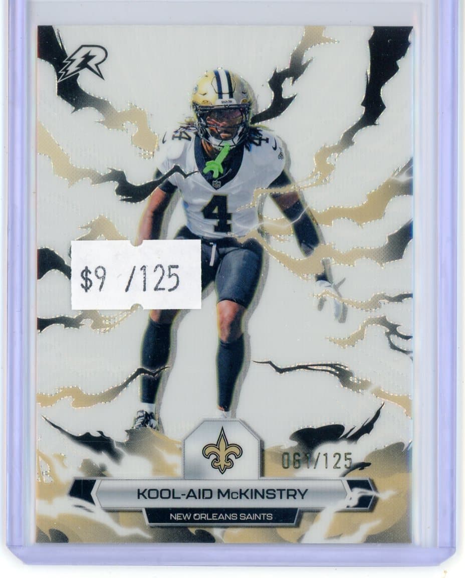Kool-Aid McKinstry - New Orleans Saints - Serial #/125 — front