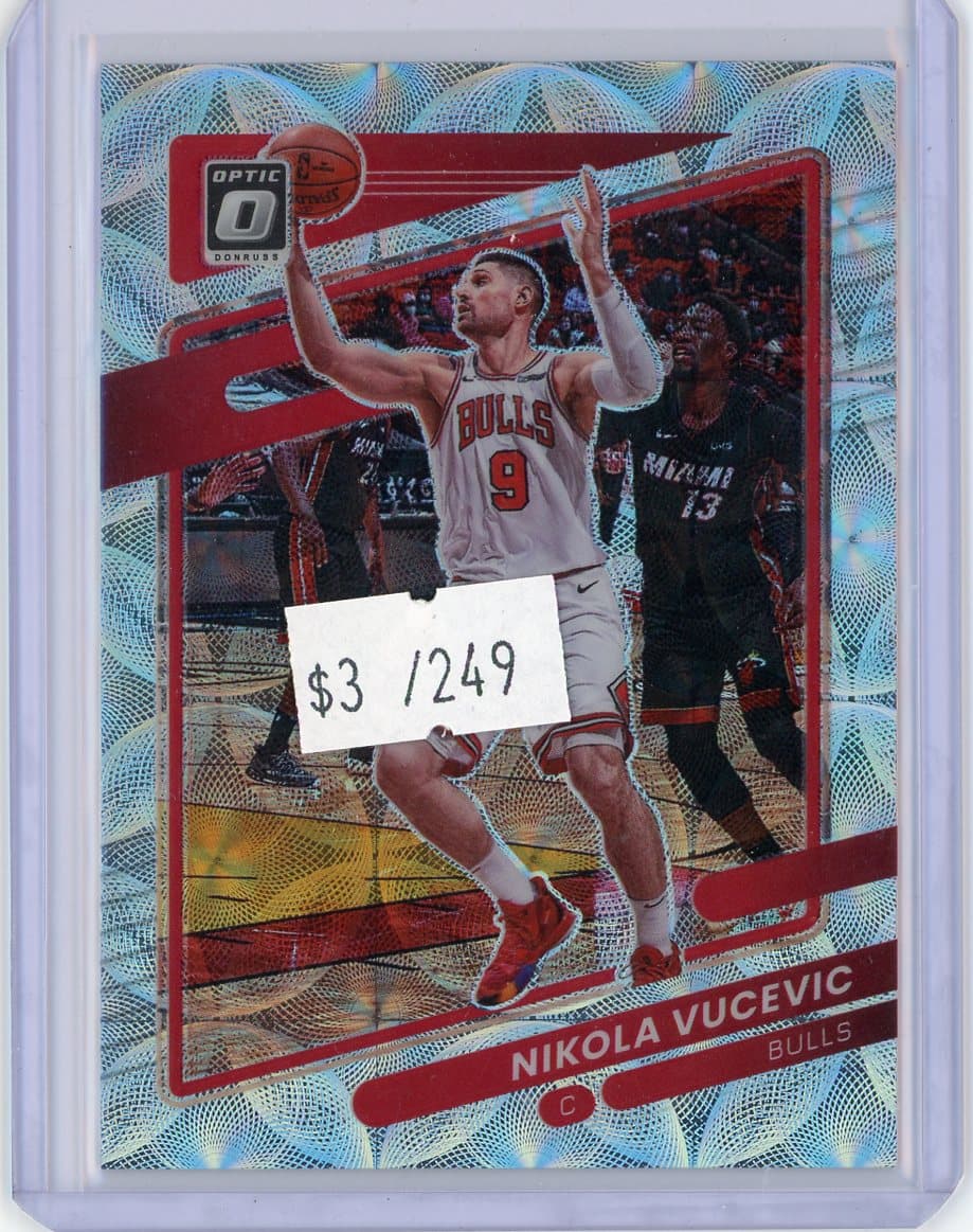Nikola Vucevic - Bulls - Serial — front