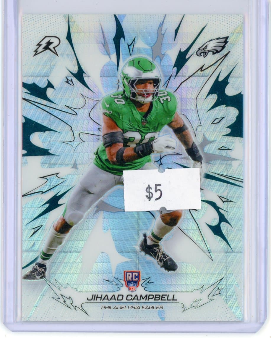 Jihaad Campbell - Philadelphia Eagles - RC — front