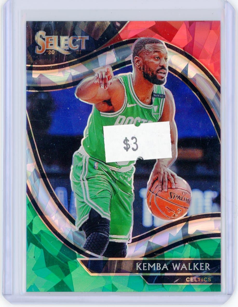 2021-22 Panini Select Kemba Walker Courtside Prizm — front