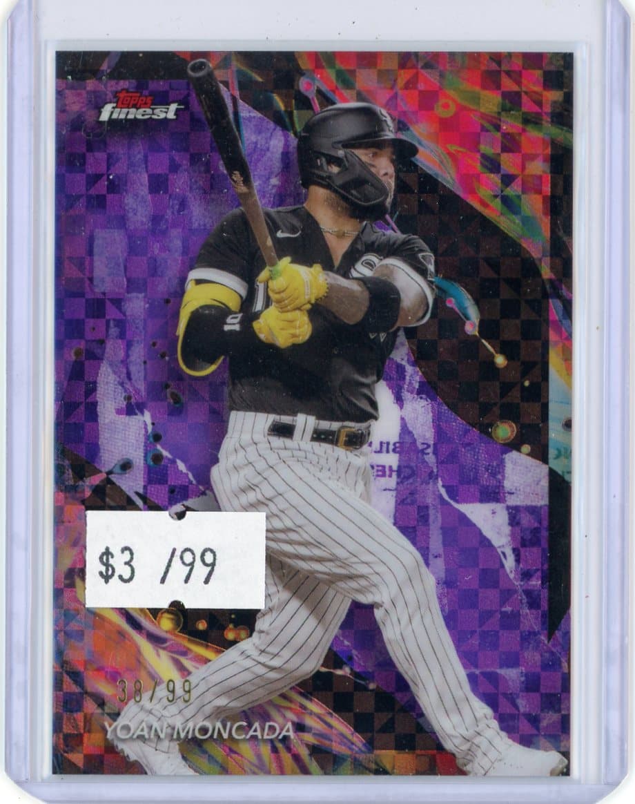 Yoan Moncada - Chicago White Sox - Parallel #/99 — front