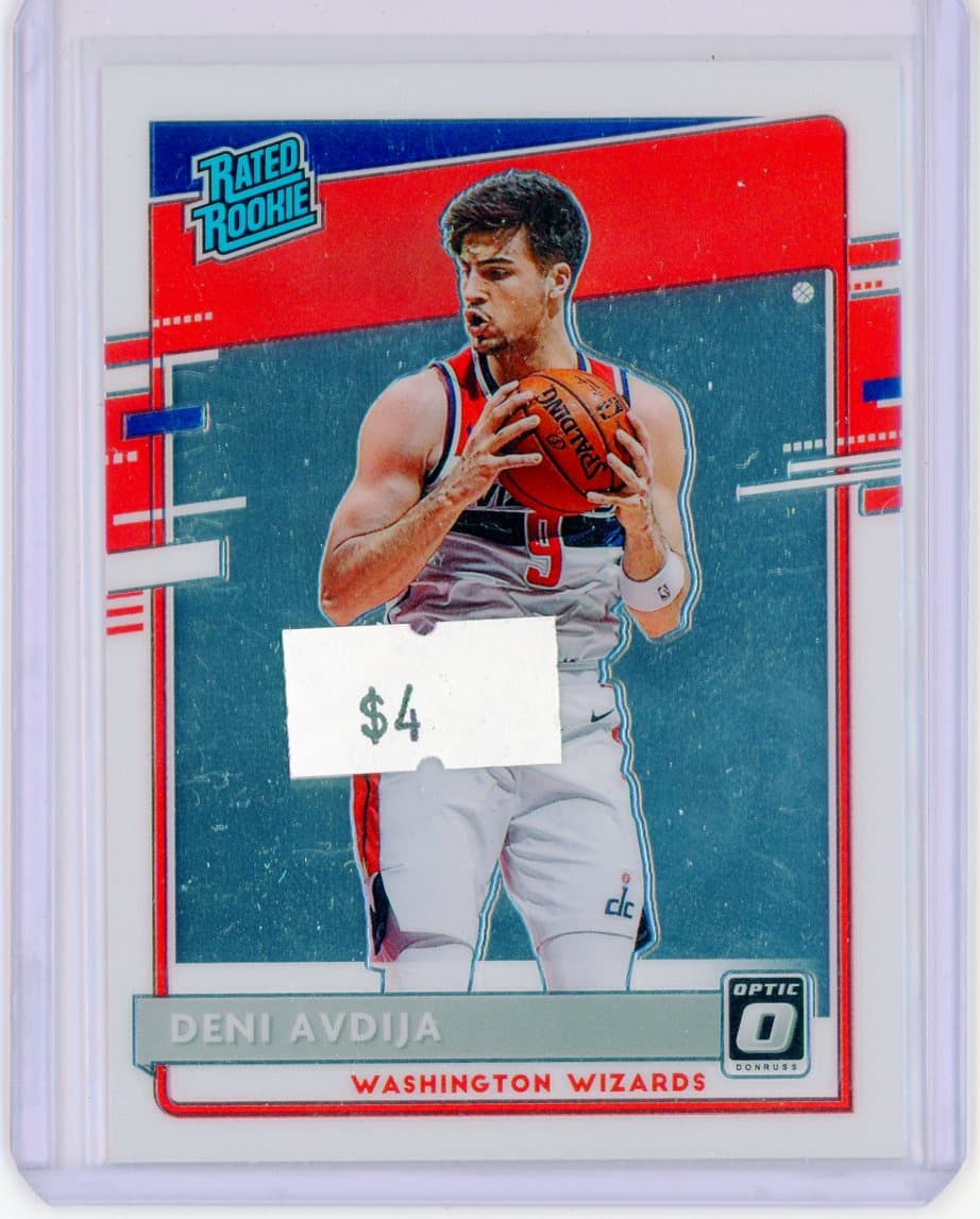 2021-22 Panini Donruss Optic Deni Avdija Rookie — front