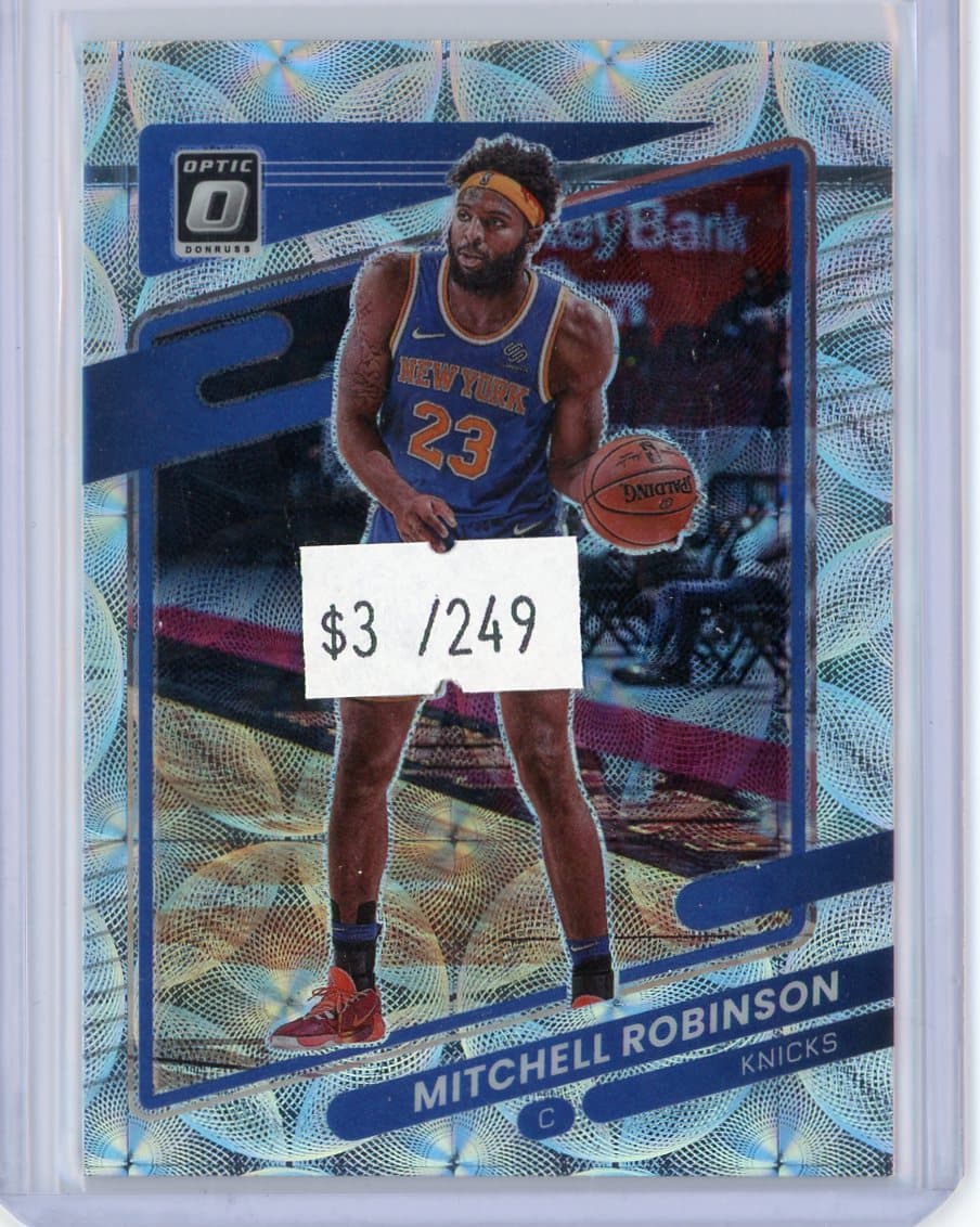 Mitchell Robinson - New York Knicks #/249 — front