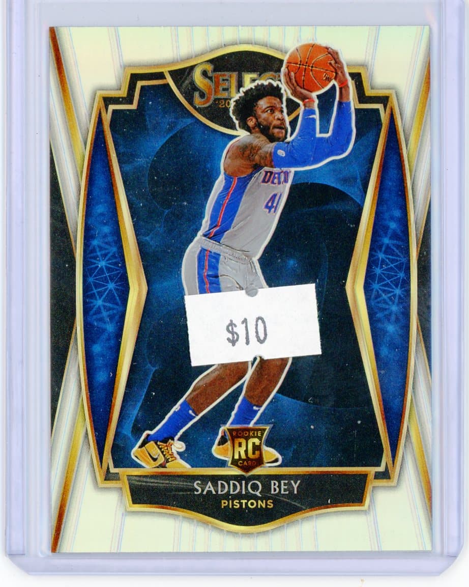 Saddiq Bey - Detroit Pistons - RC — front