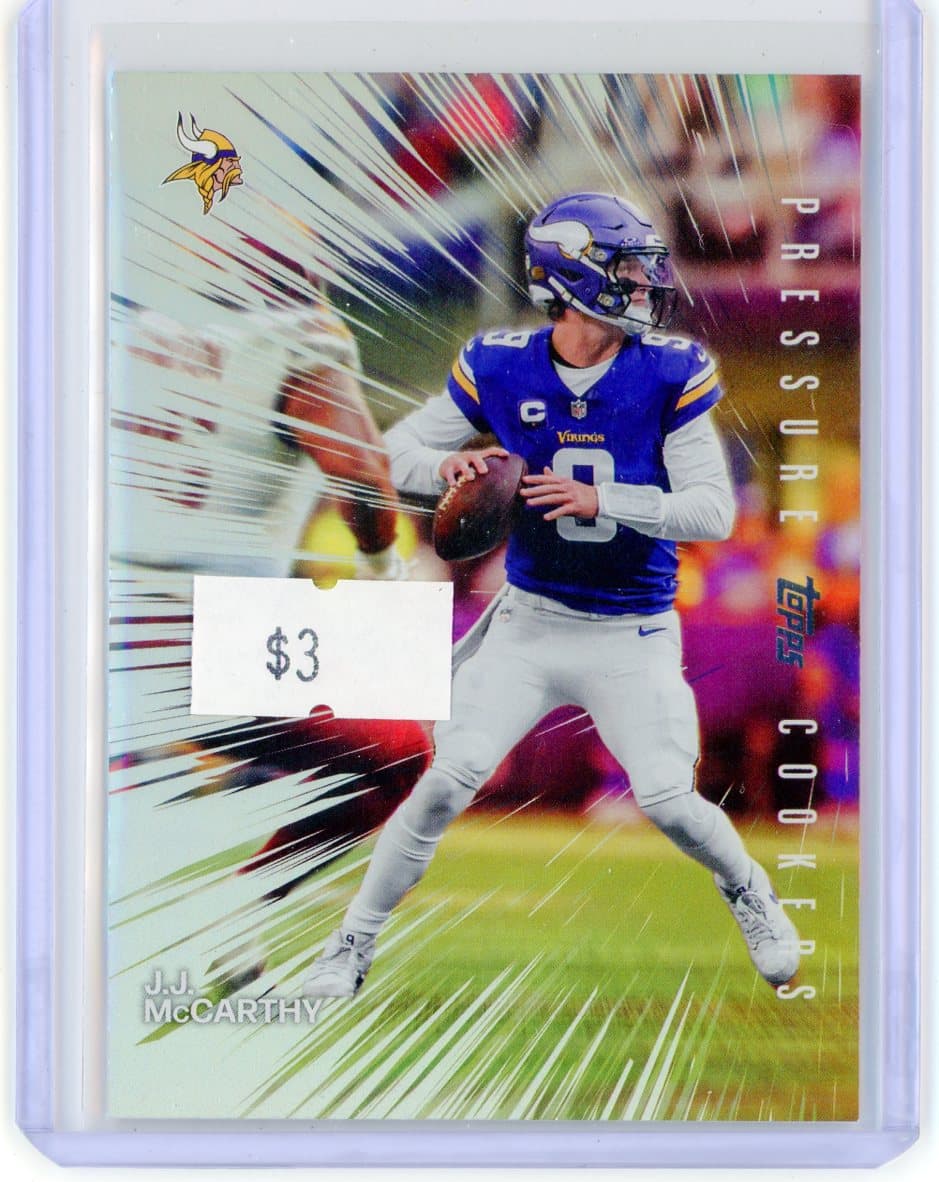 J.J. McCarthy - Minnesota Vikings — front
