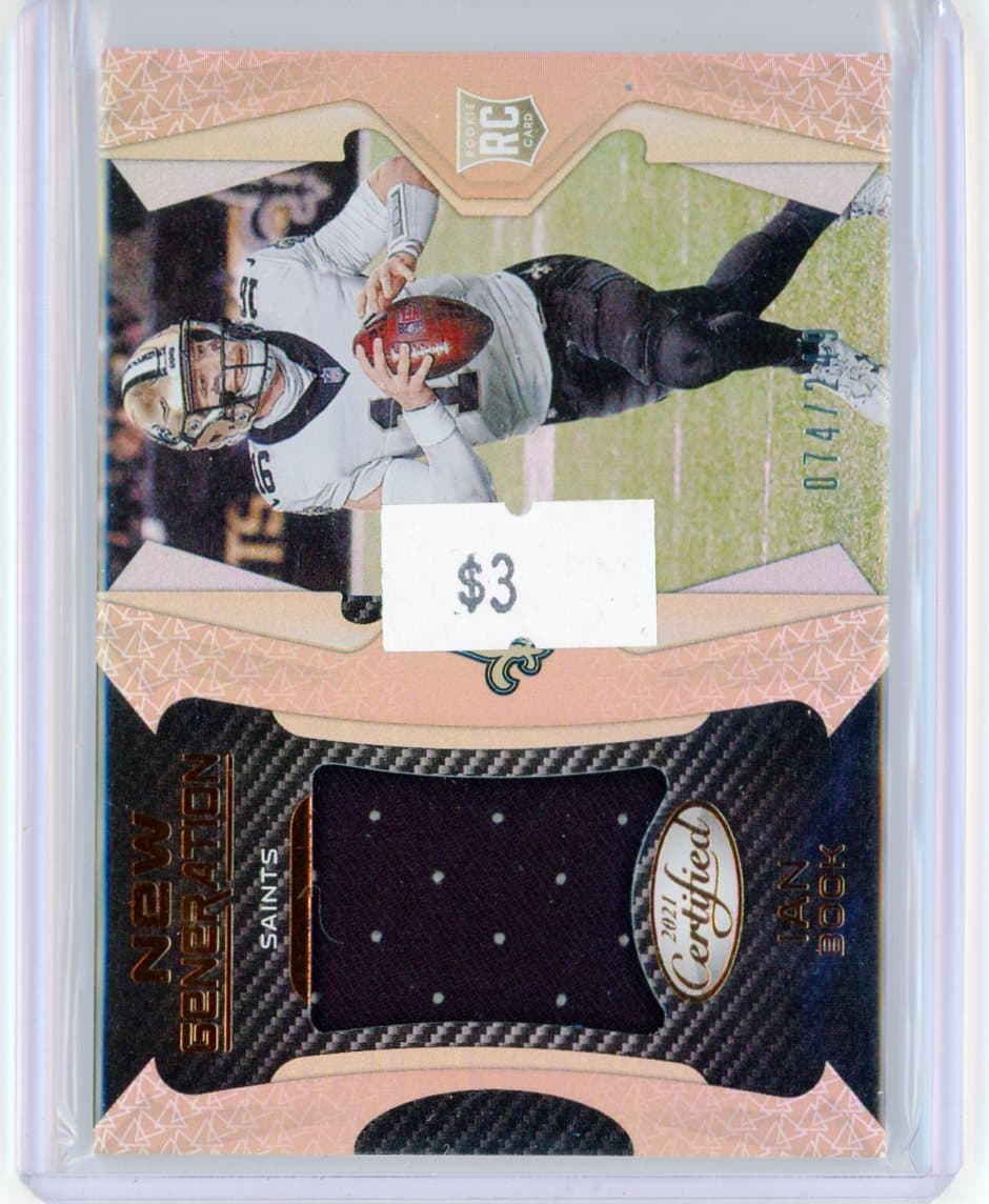 Ian Book - New Orleans Saints - RC — front