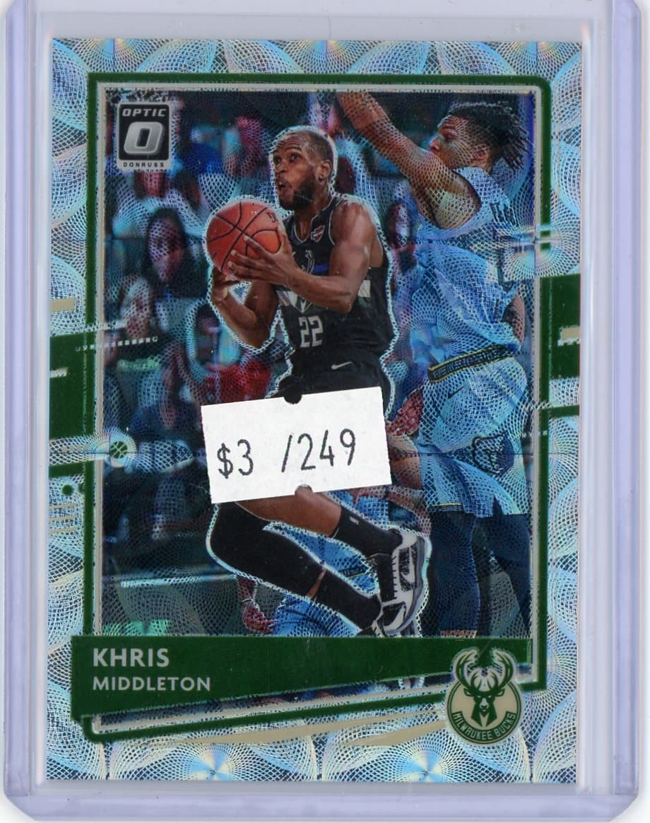 Khris Middleton - Milwaukee Bucks #/249 — front