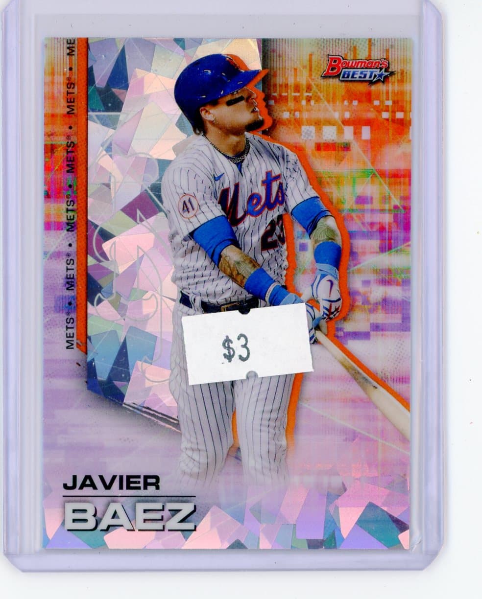 Javier Baez - New York Mets — front