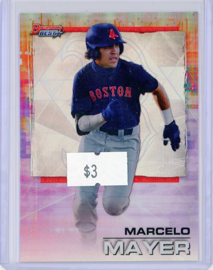 Marcelo Mayer - Boston Red Sox - Parallel — front