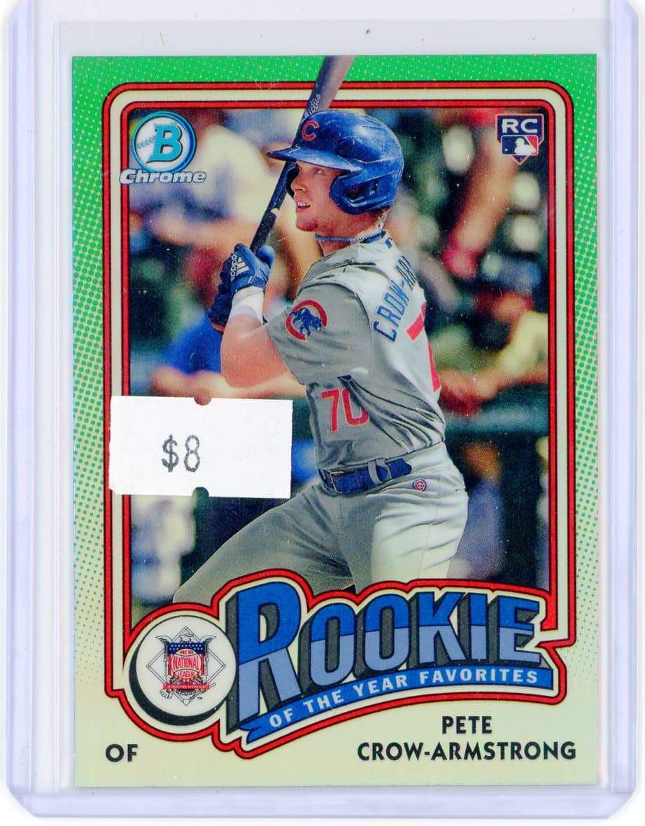 Pete Crow-Armstrong - Chicago Cubs - RC — front