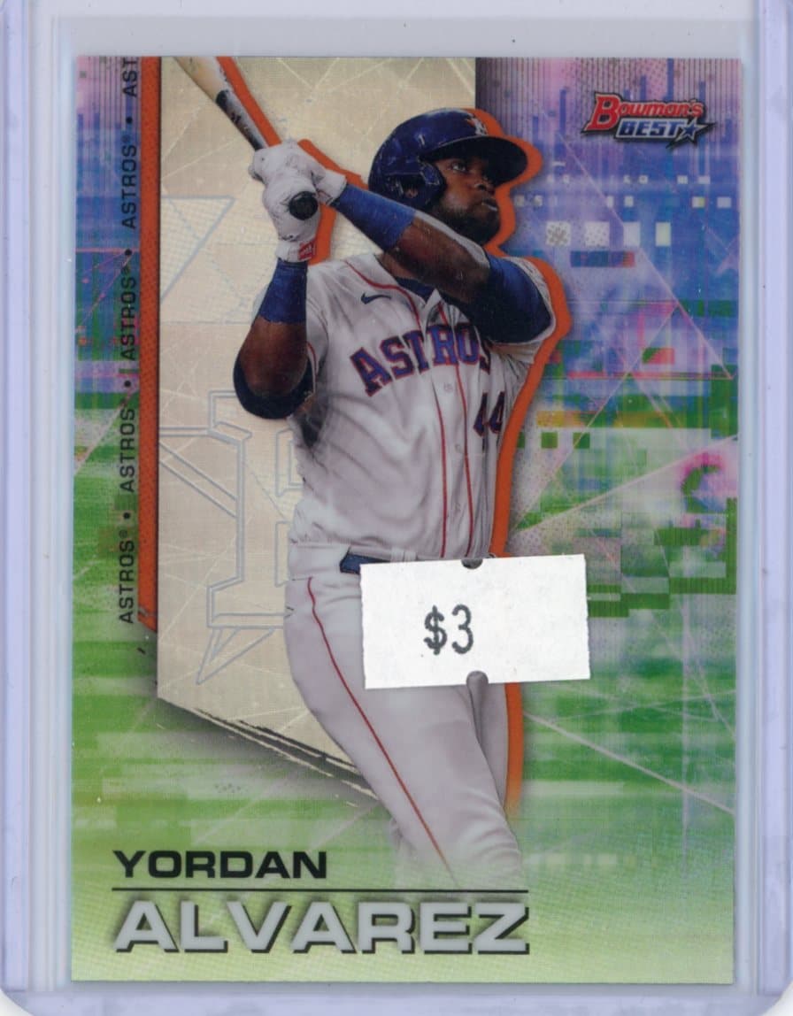 Yordan Alvarez - Houston Astros - Parallel — front