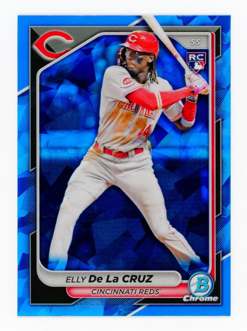 2024 Bowman Chrome Sapphire Elly De La Cruz Rookie — front