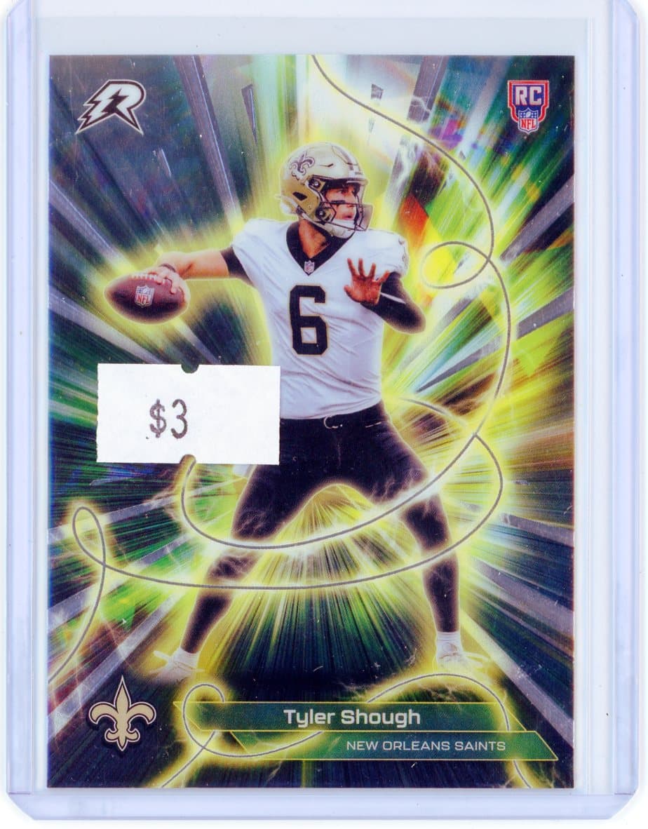 2025 Topps Resurgence Tyler Shough Conductors Rookie — front