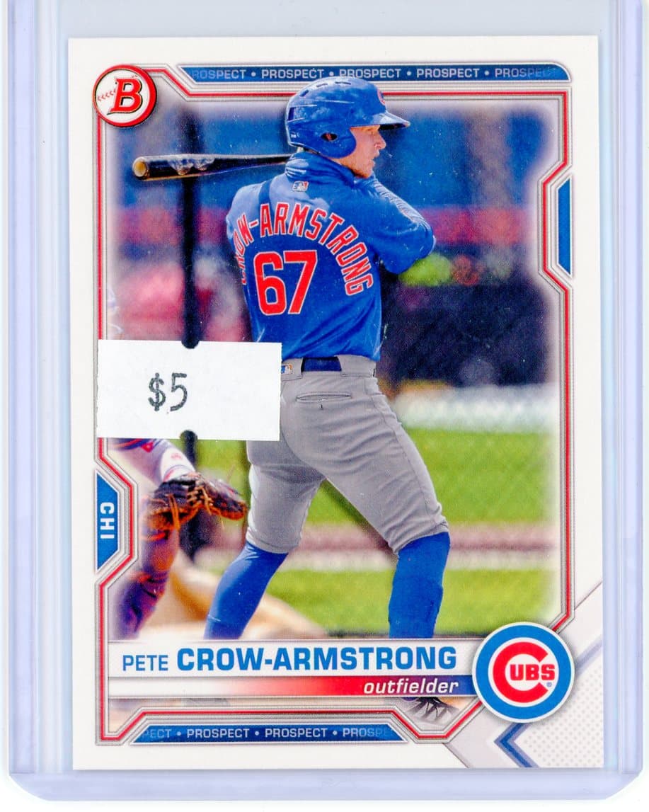 Pete Crow-Armstrong - Chicago Cubs — front