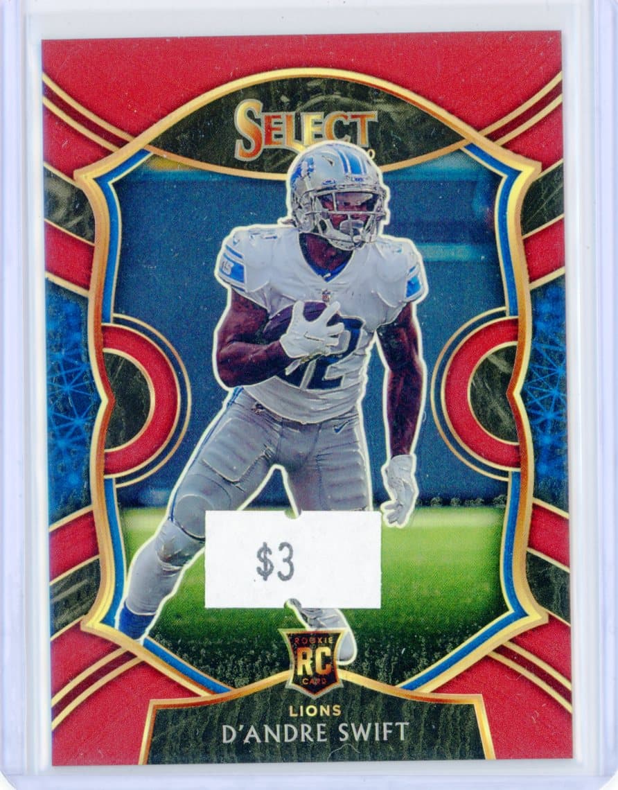 D'Andre Swift - Detroit Lions - Parallel - RC #/149 — front