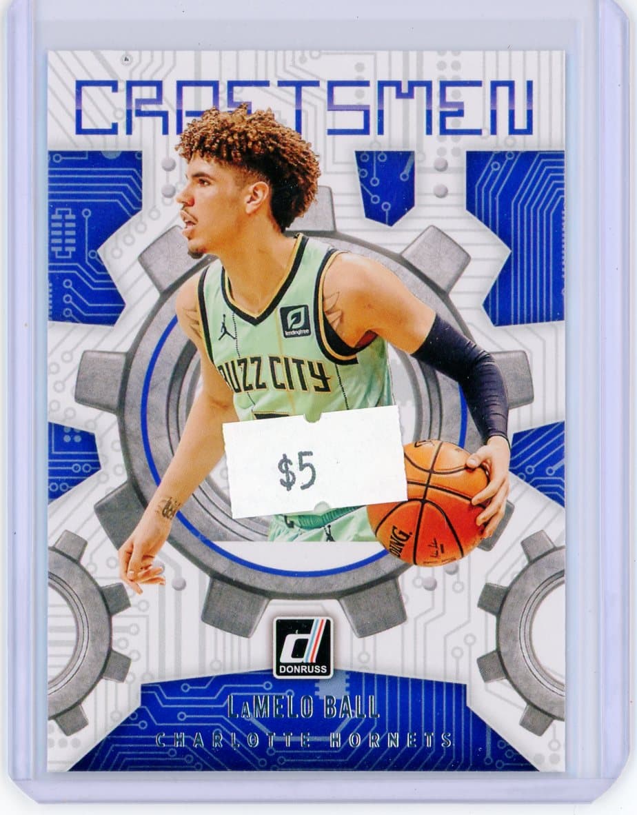 2021-22 Panini Donruss LaMelo Ball Craftsmen — front