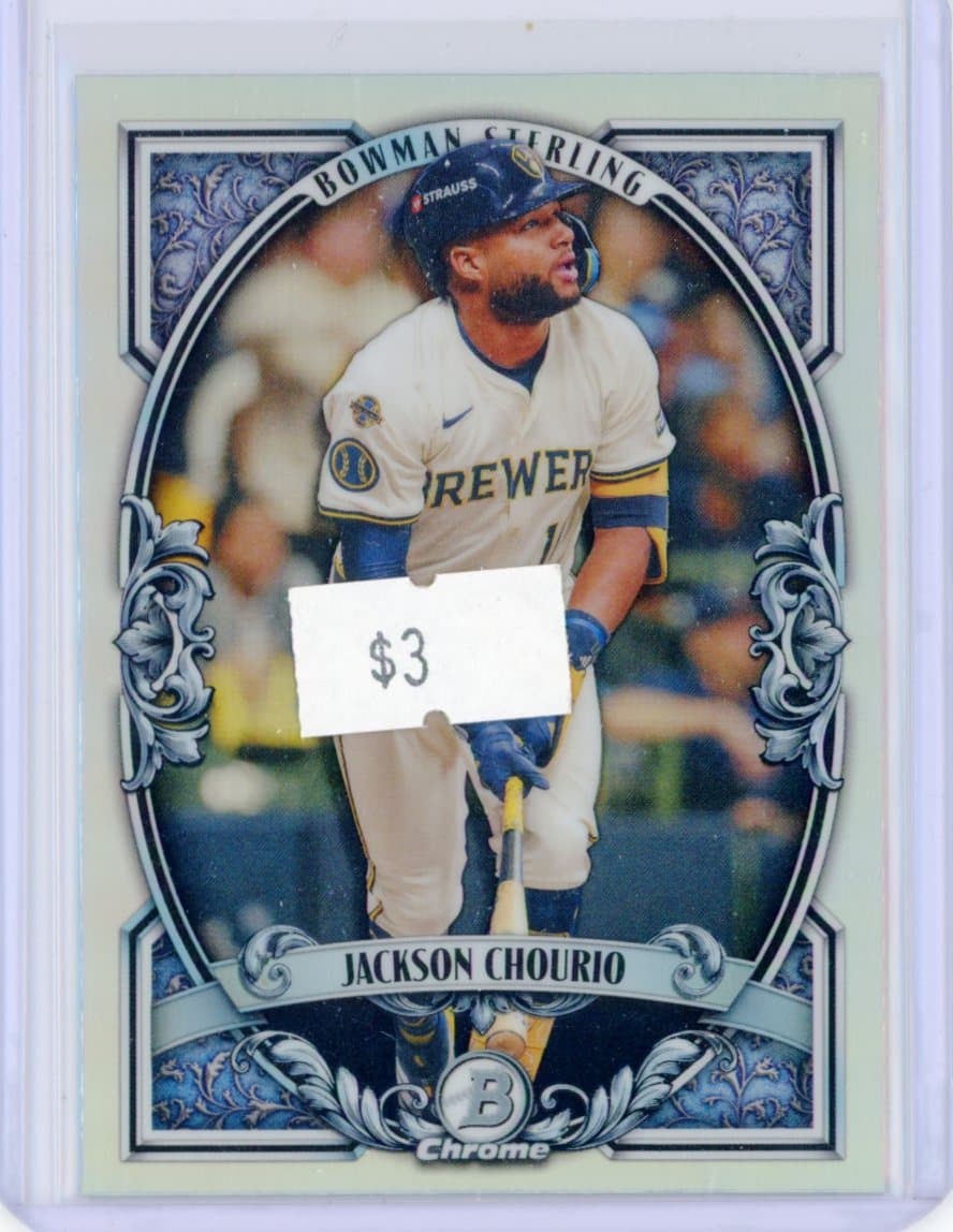 Jackson Chourio - Milwaukee Brewers — front