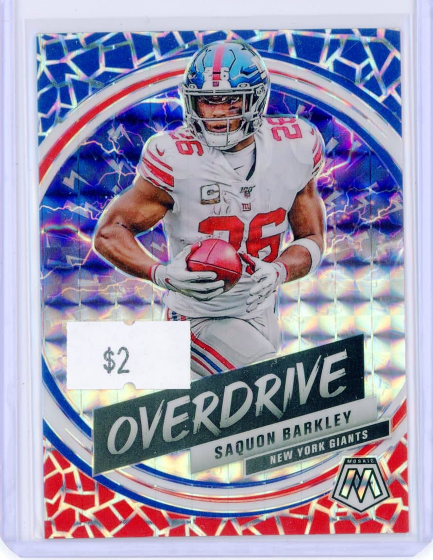 Saquon Barkley - New York Giants - Parallel — front