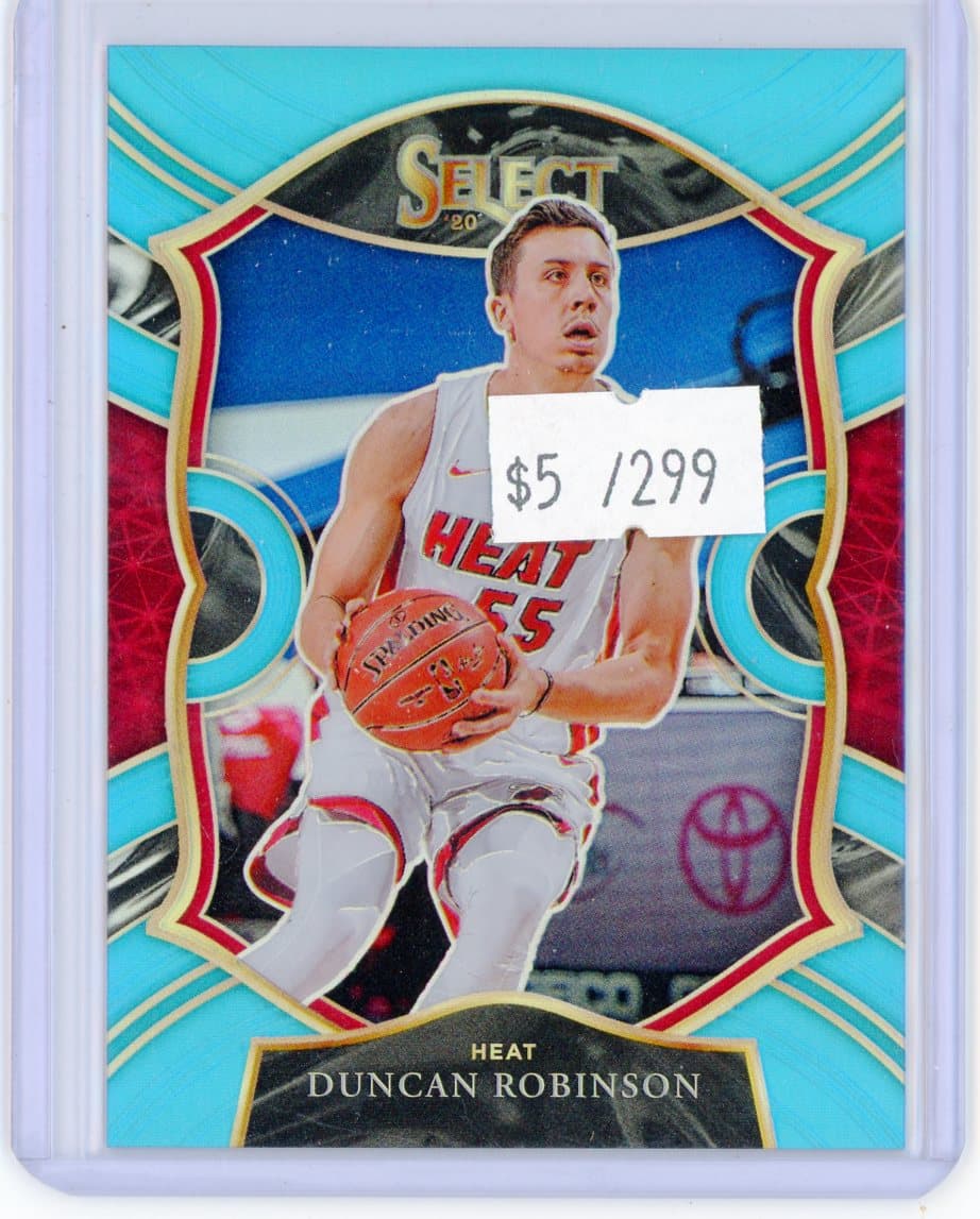 Duncan Robinson - Miami Heat - Serial #/299 — front