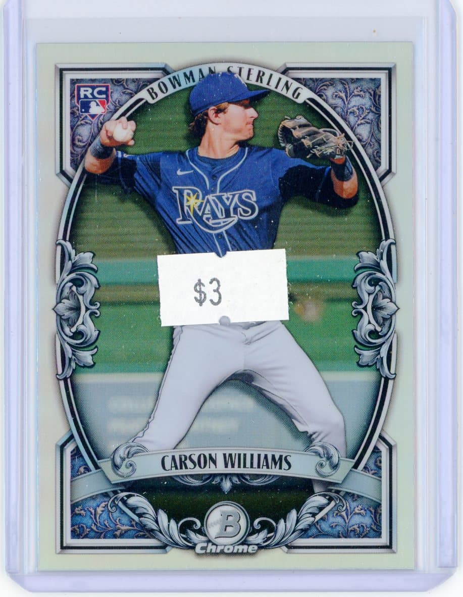 Carson Williams - Tampa Bay Rays - RC — front