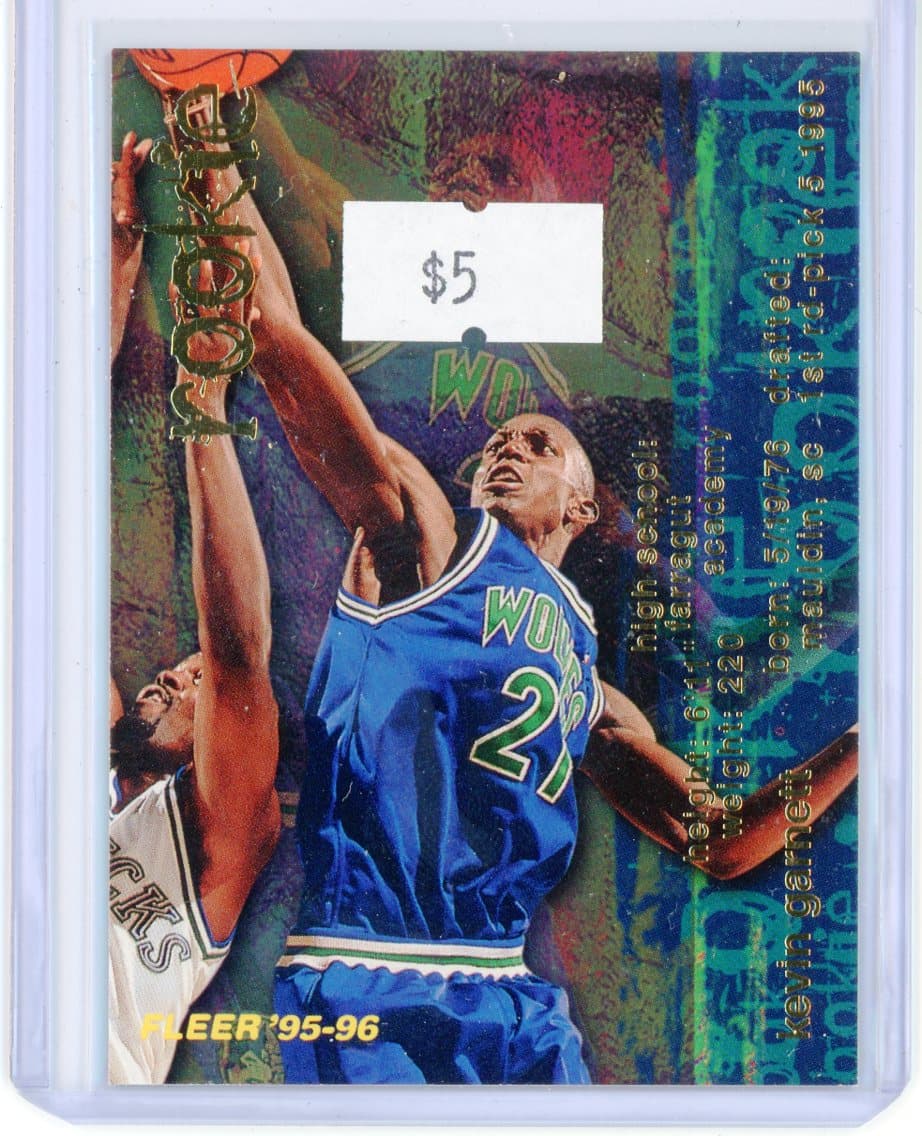 Kevin Garnett - Minnesota Timberwolves — front