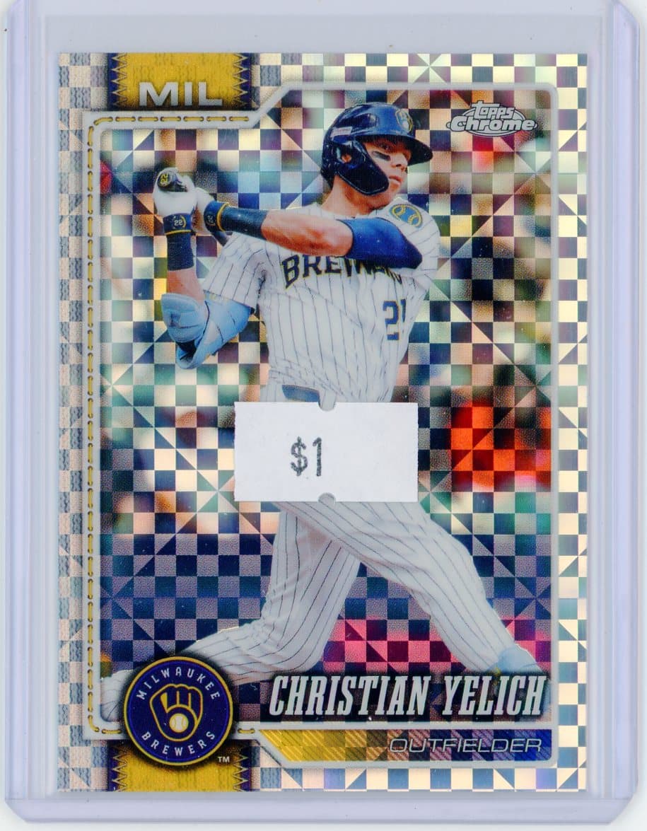 Christian Yelich - Milwaukee Brewers — front